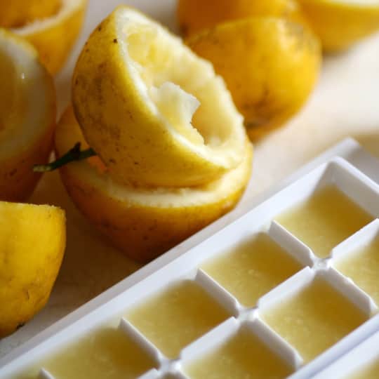 You Should Freeze Lemon Juice in Ice Cube Trays America's Test Kitchen